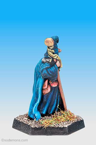 Wizard looking out
