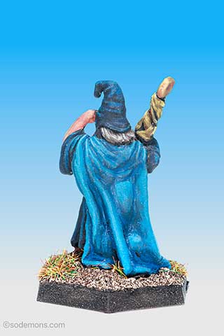 Wizard looking out