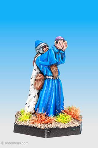 Young Wizard with Orb